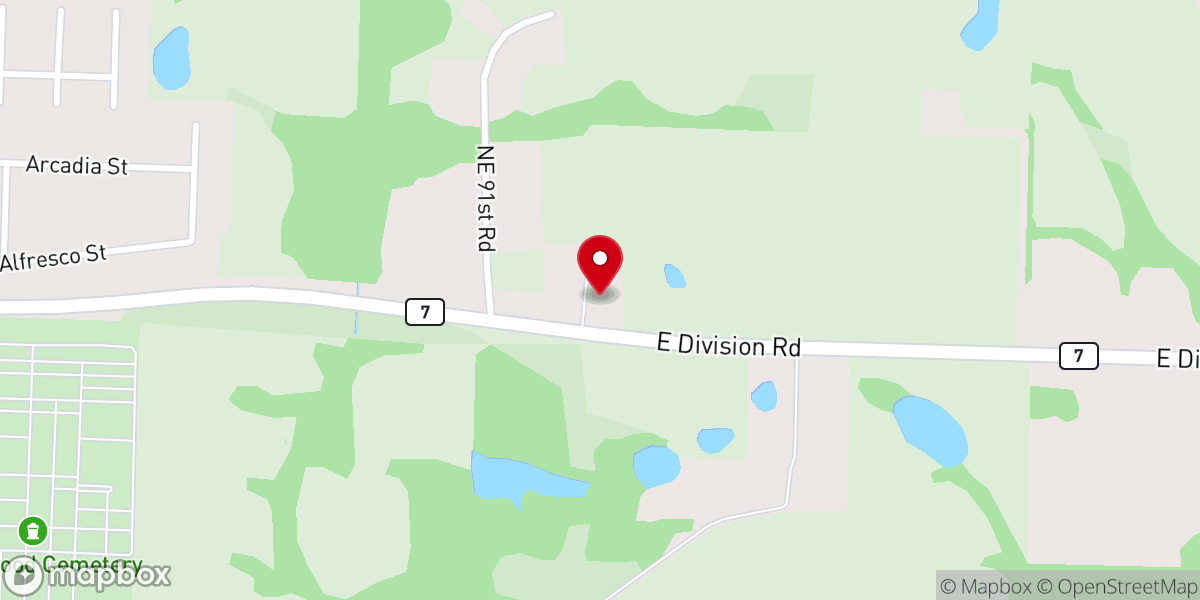 Map showing location of TLC Smokehouse & Catering