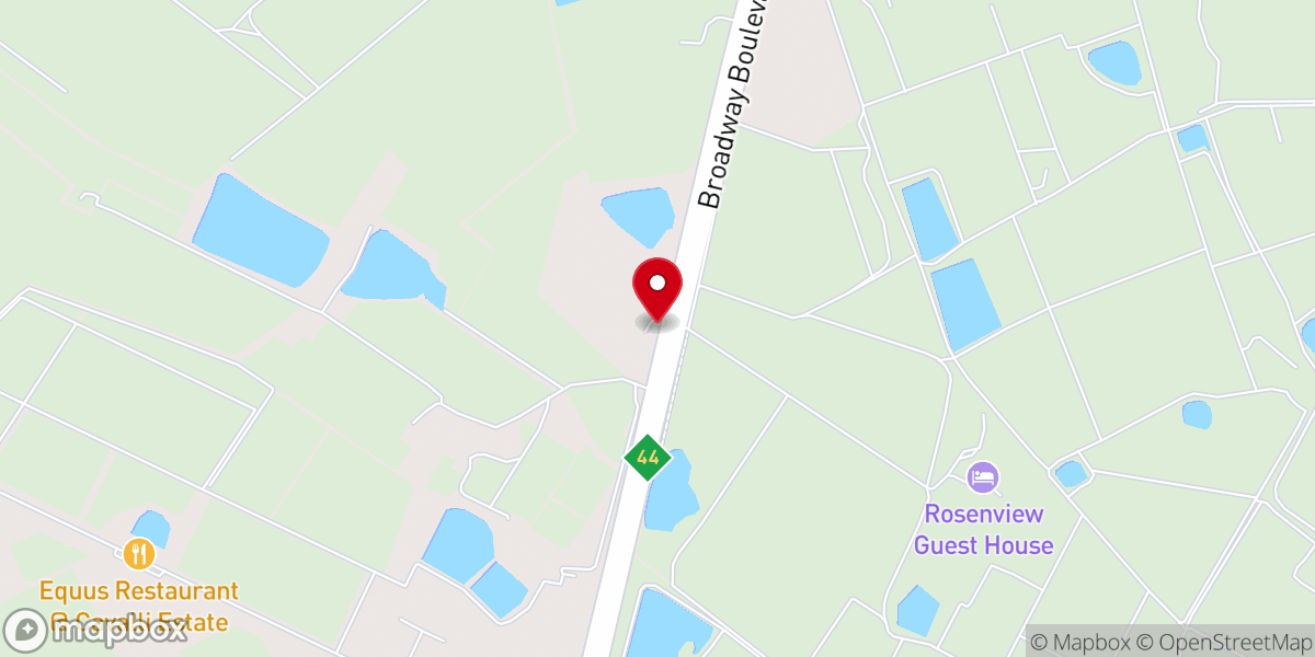 Map showing location of GraceLife Stellenbosch Church