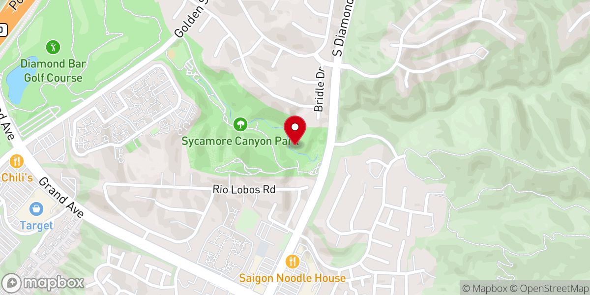 Map showing location of Oaks Christian Fellowship