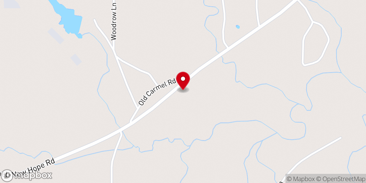 Map showing location of New Bethel Jesus Name Church jayess ms