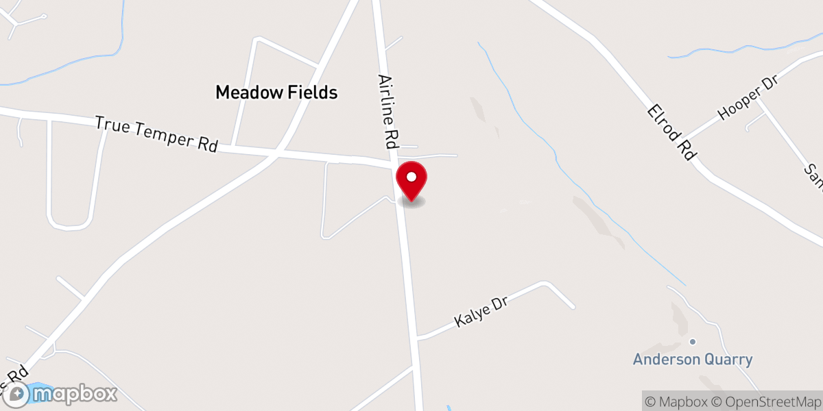 Map showing location of Jefferson Chappell AME Church