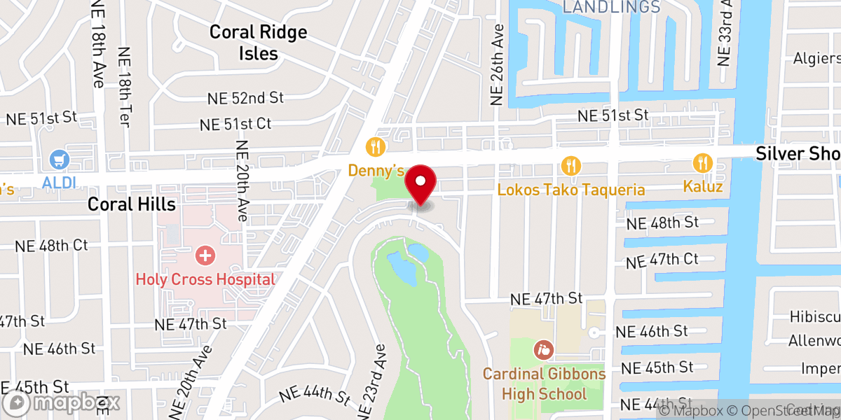 Map showing location of Christ Church