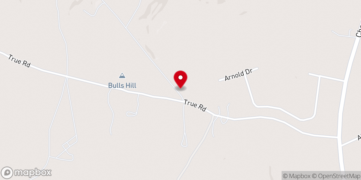 Map showing location of Old Providence Church