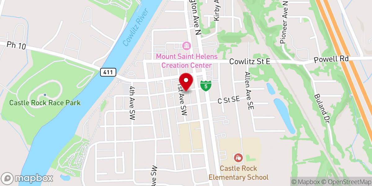 Map showing location of St Paul Lutheran-ELCA