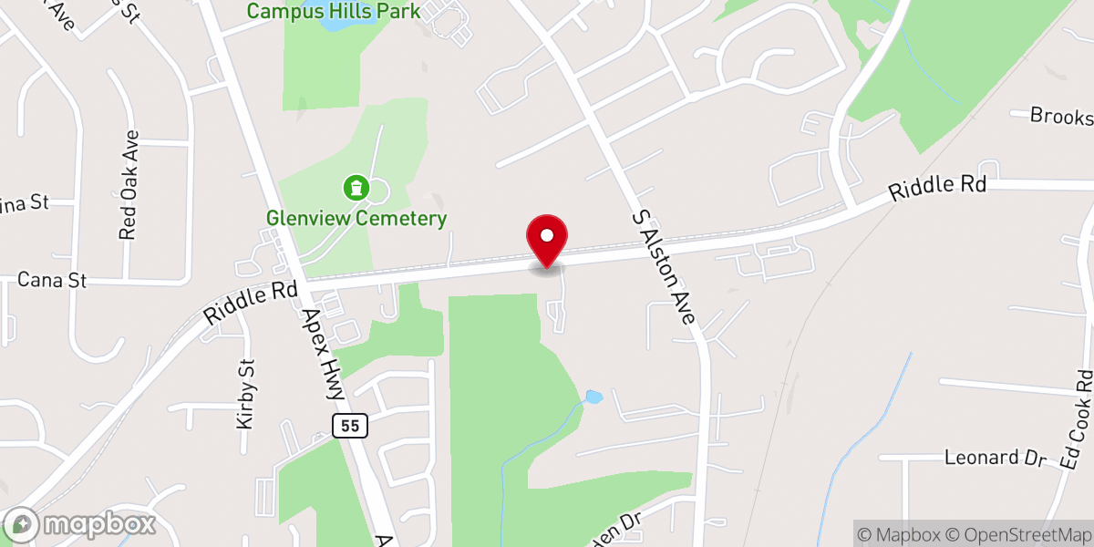 Map showing location of Emmanuel African Methodist Episcopal Church