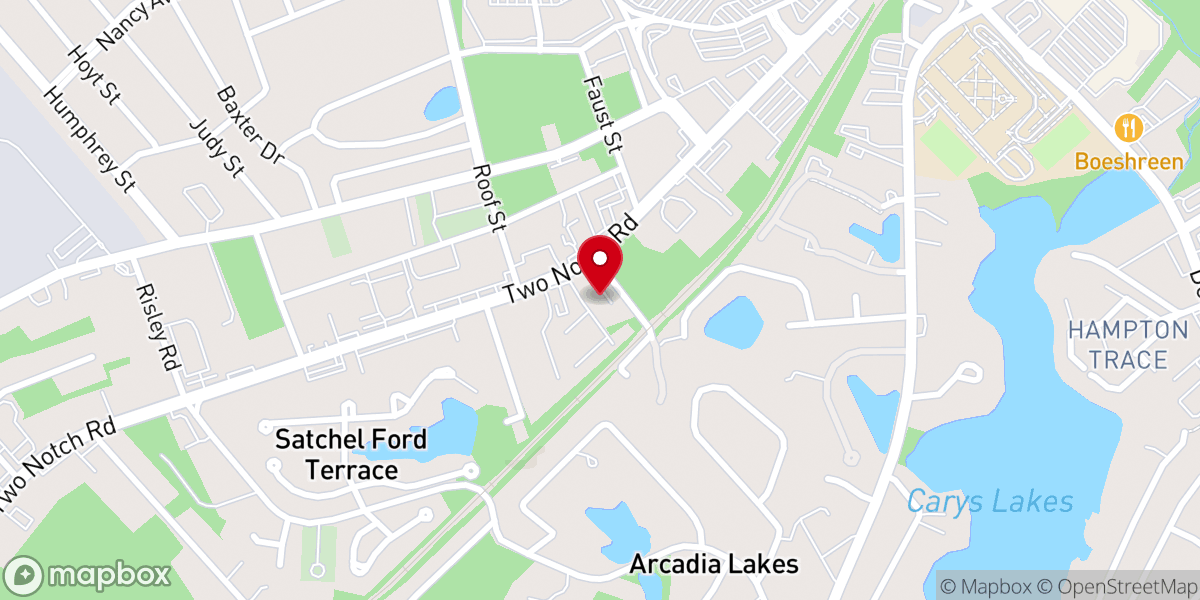 Map showing location of Life Living Ministries