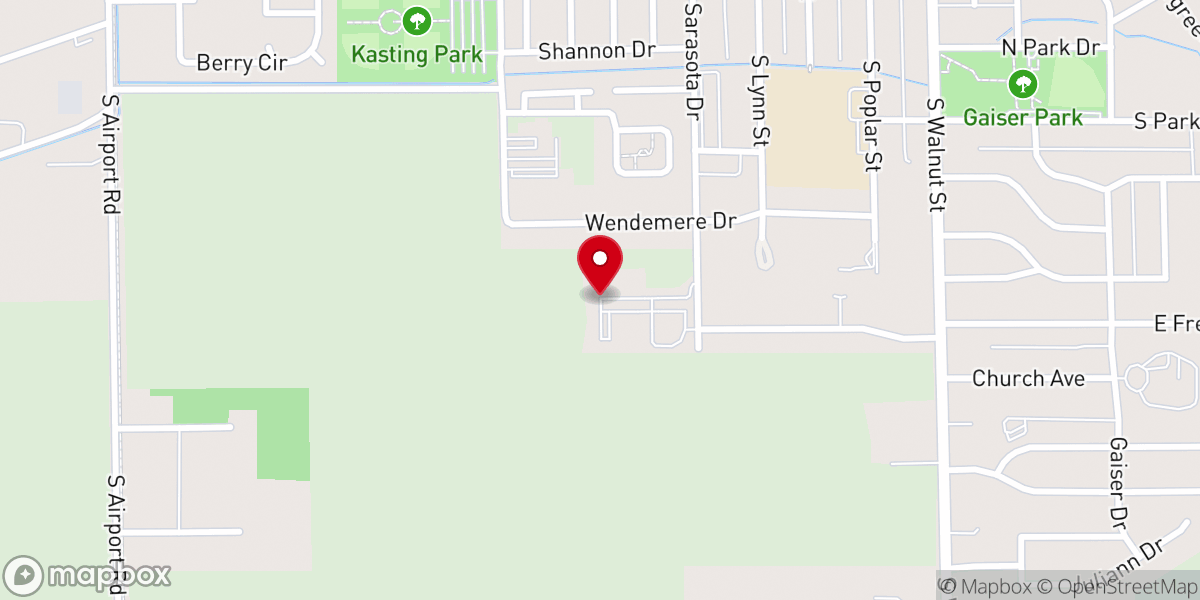 Map showing location of Enter His Courts
