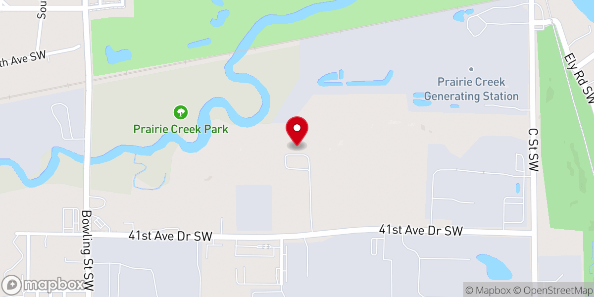 Map showing location of Mobile Home Ministries United Methodist