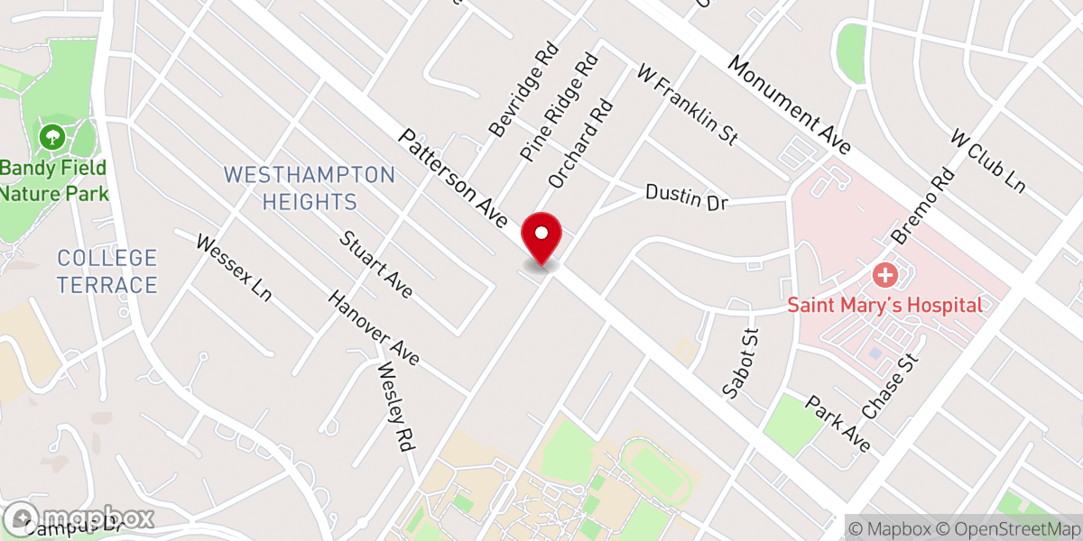Map showing location of St. James Armenian Church