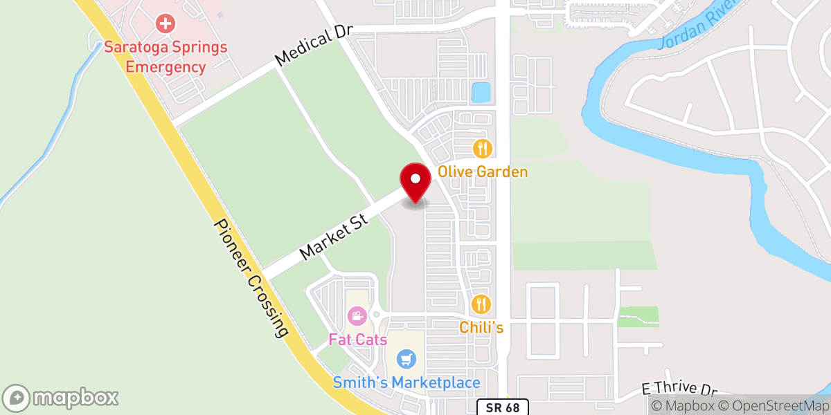 Map showing location of Deseret Book