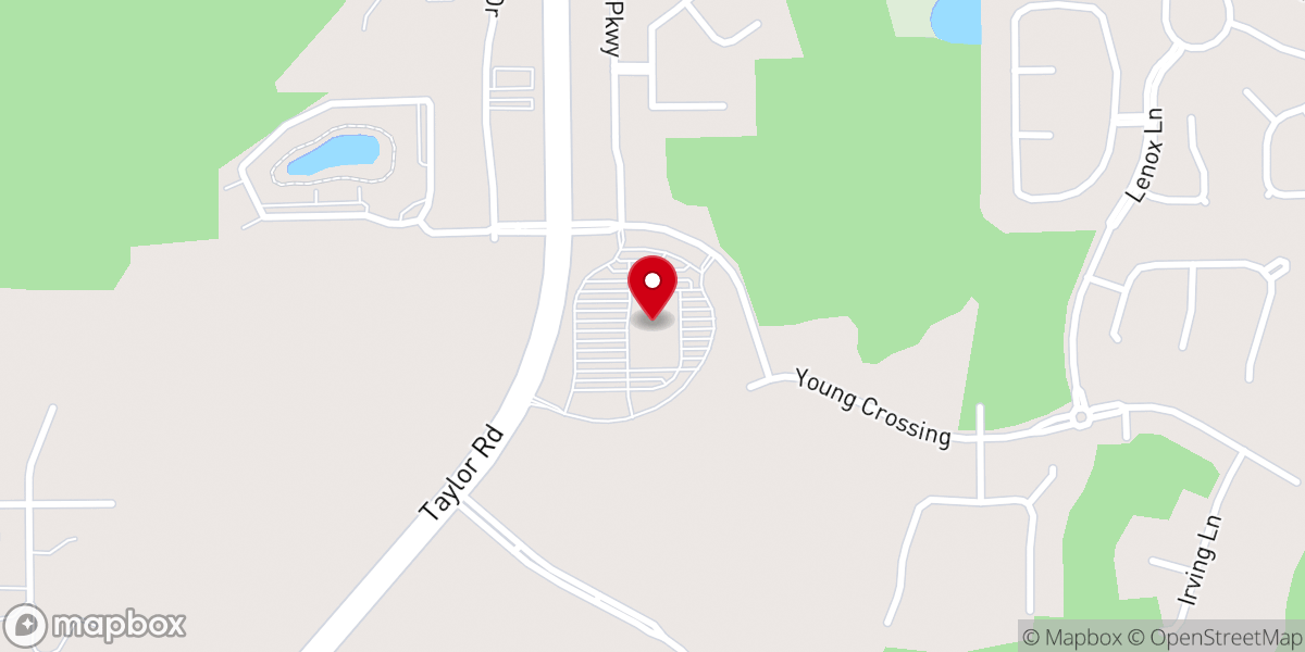 Map showing location of Church of the Highlands