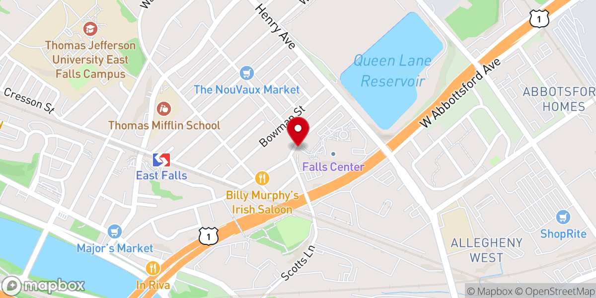 Map showing location of Summa Fellowship