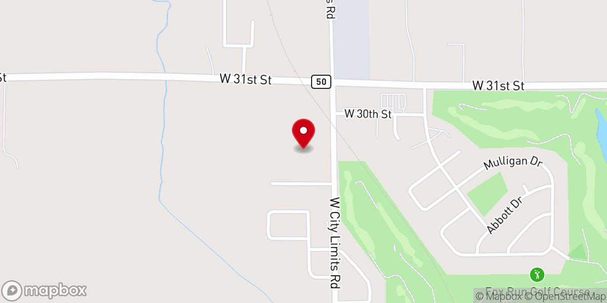 Map showing location of St Benedict Catholic Church