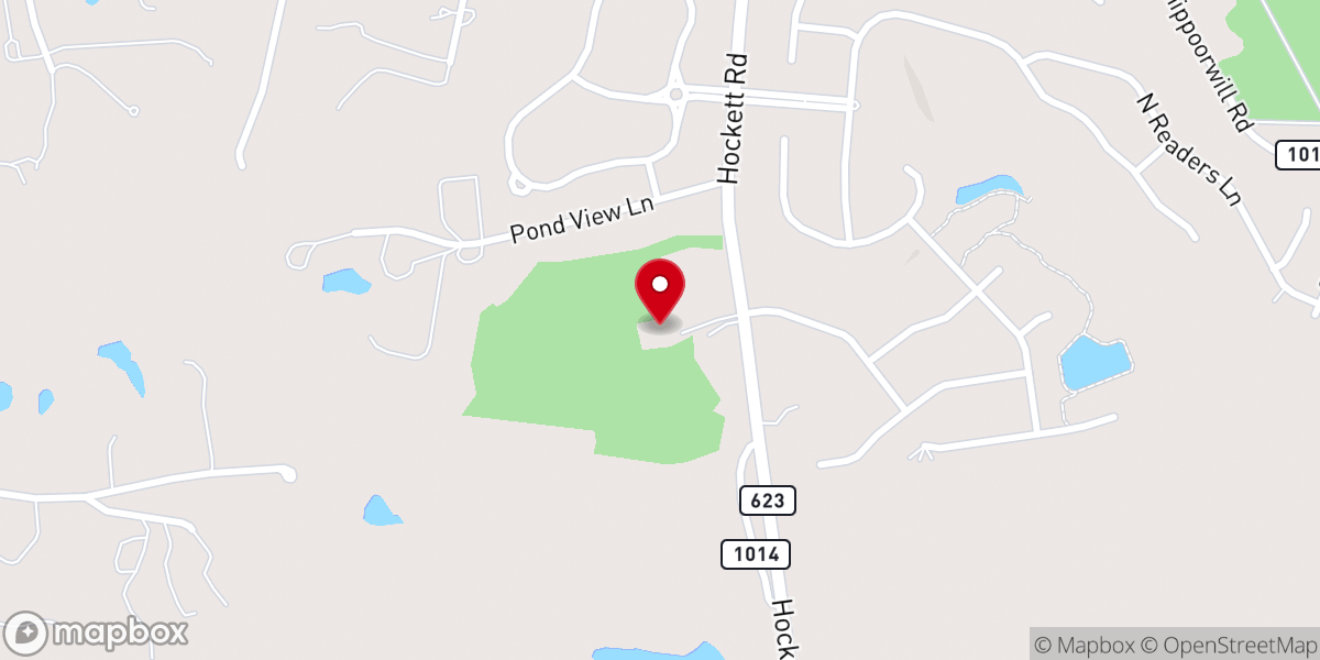 Map showing location of St Francis Episcopal Church