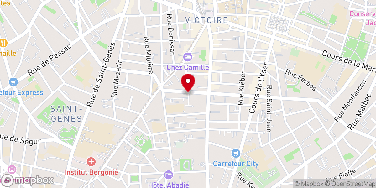 Map showing location of Église Saint-Nicolas