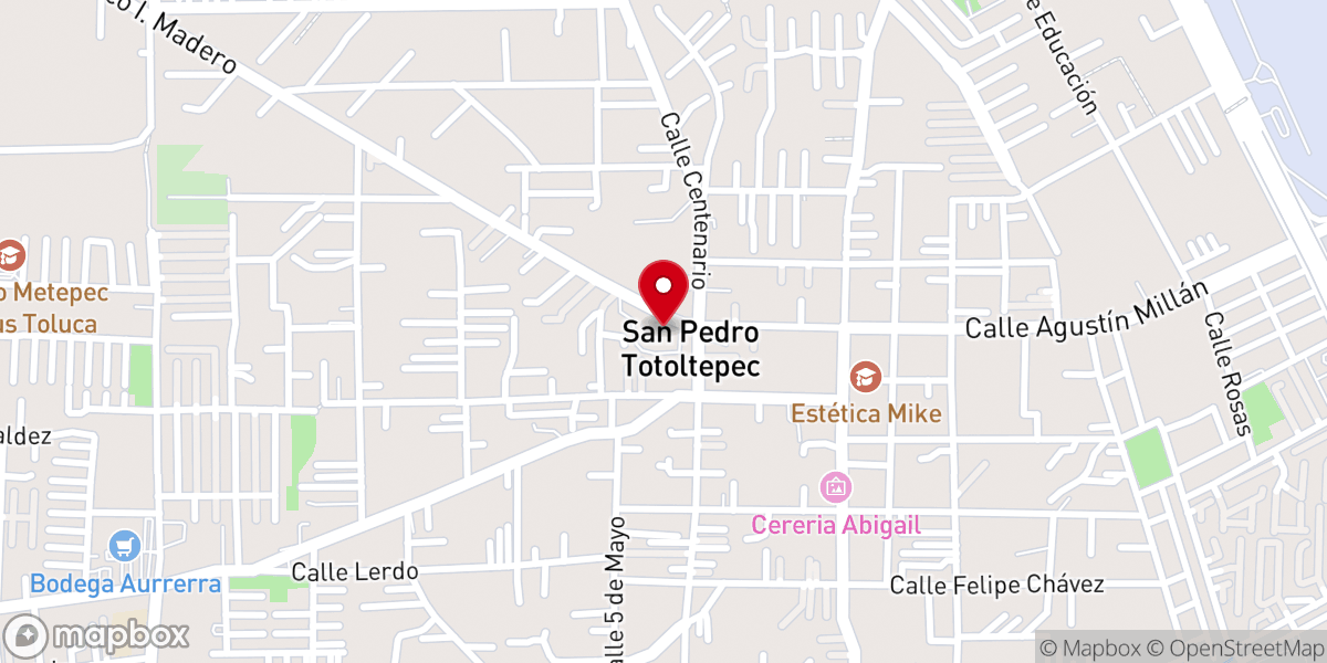 Map showing location of Iglesia del Dios Vivo El Buen Pastor Templo Monte Sinai