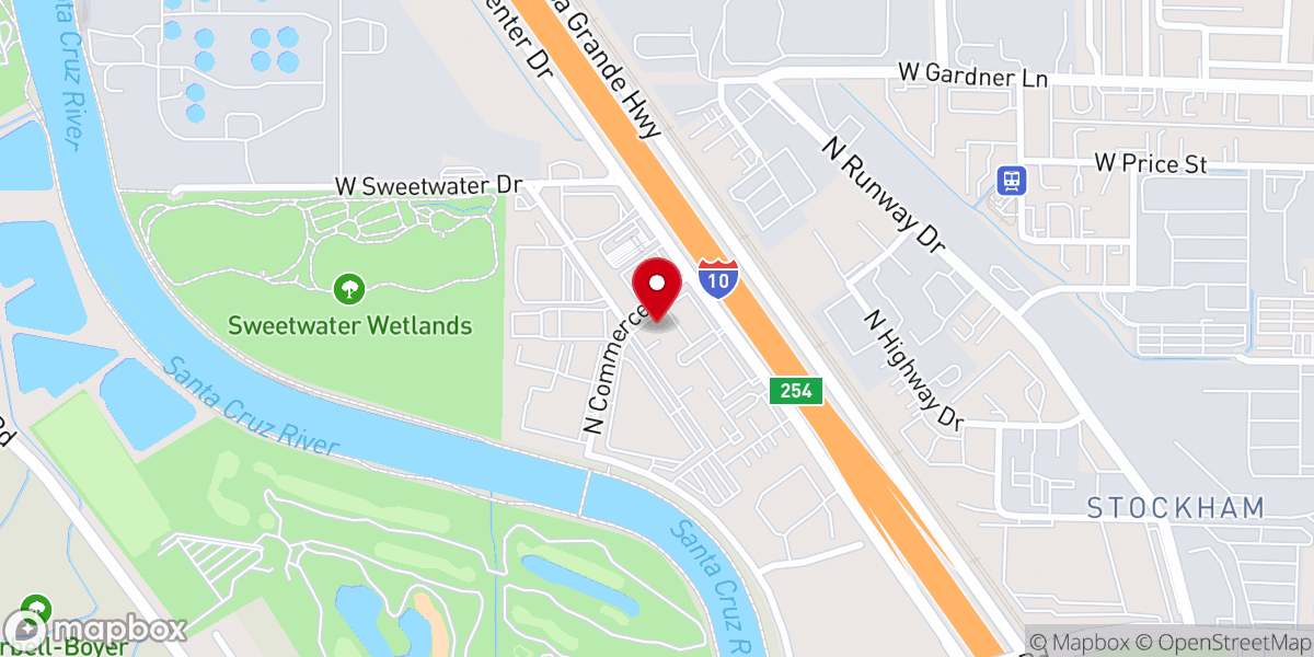 Map showing location of Calvary Christian Fellowship