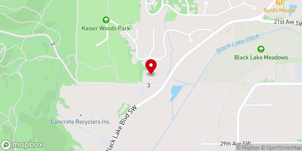 Map showing location of Hope Community Church