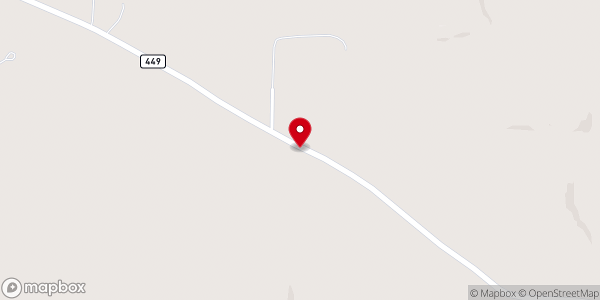 Map showing location of The Chapel at Hynson Springs