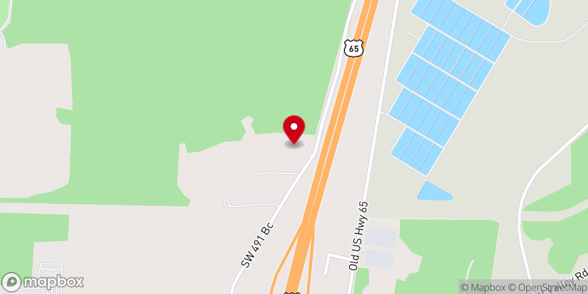 Map showing location of River Church