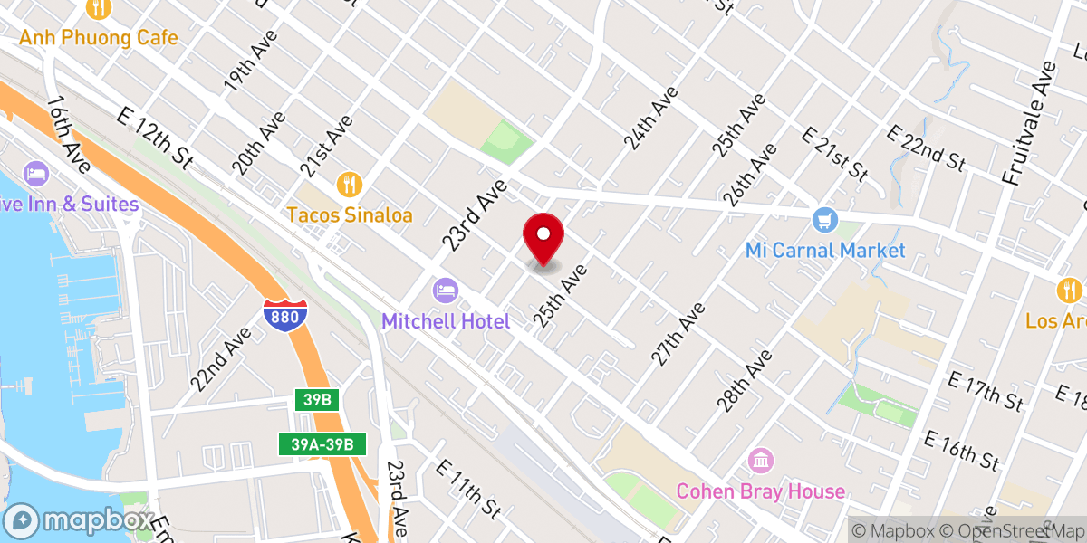 Map showing location of Good Shepherd Methodist Church