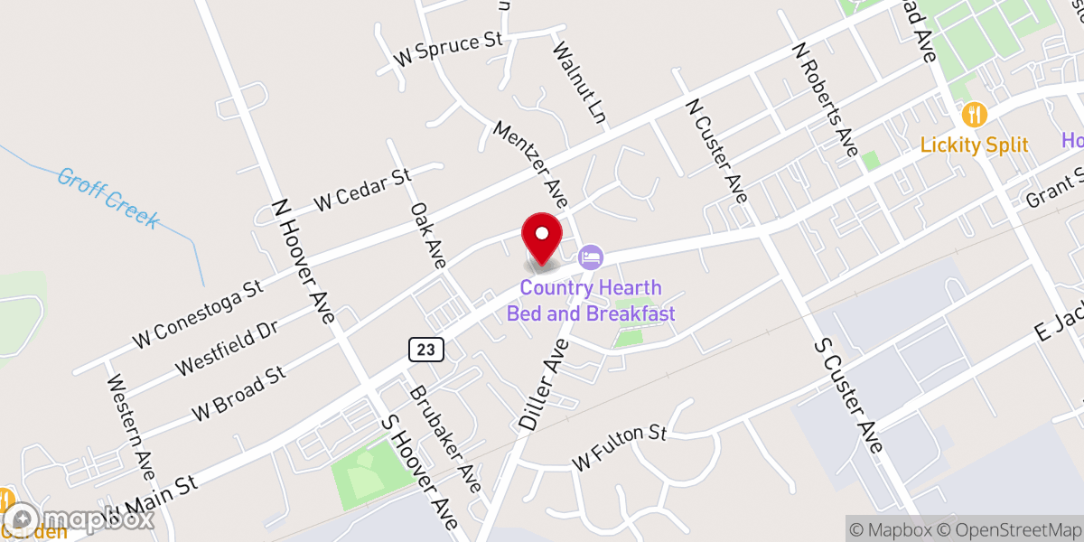 Map showing location of Forgiven Worship Center