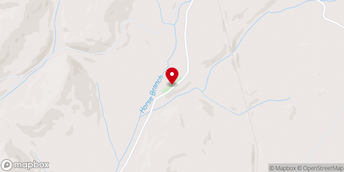 Map showing location of Clear Springs Cumberland Presbyterian Church