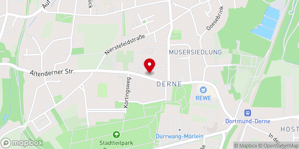 Map showing location of Katholisches Pfarramt St. Aloysius
