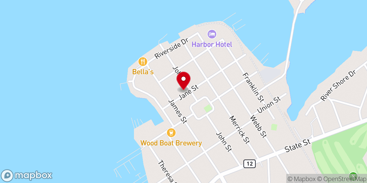 Map showing location of Clayton United Methodist Church