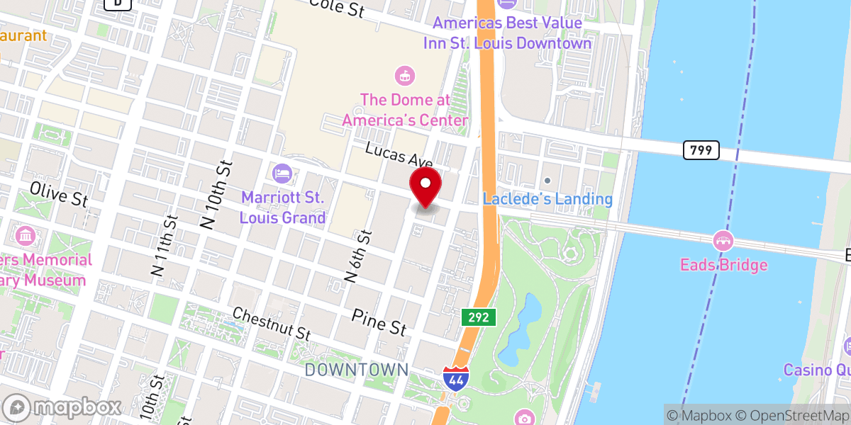 Map showing location of The Steven H and Elizabeth I Akre Foundation