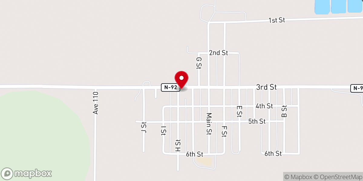 Map showing location of Saint John the Evangelist Catholic Church