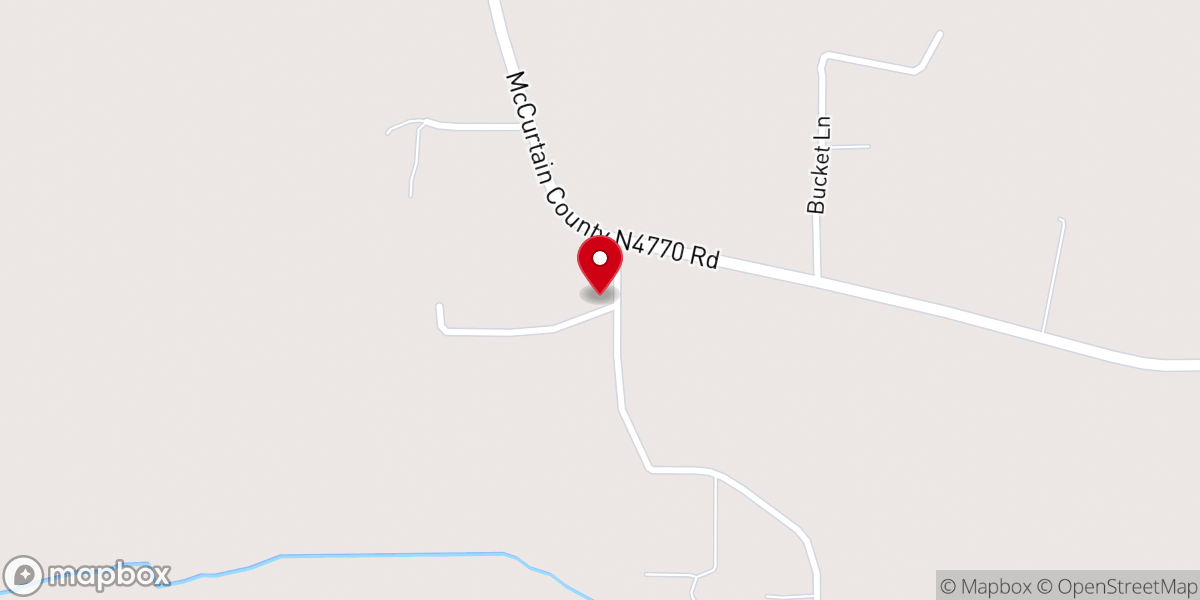Map showing location of Stateline Church of Christ