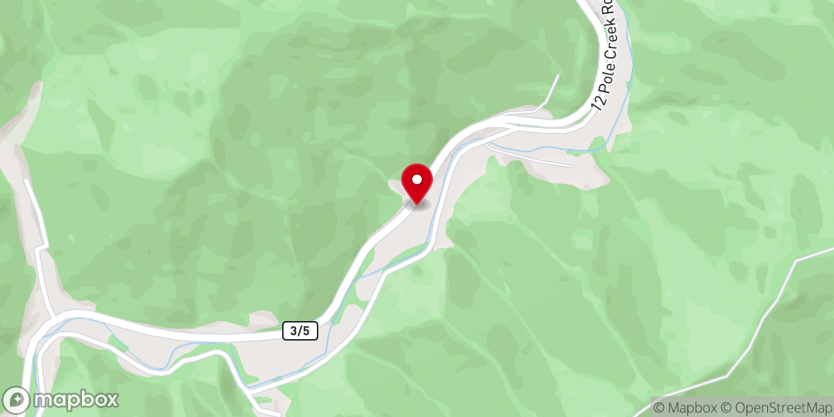 Map showing location of Bethany Church