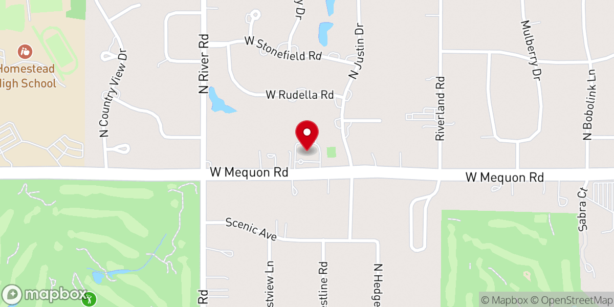Map showing location of Saint Boniface Episcopal Church