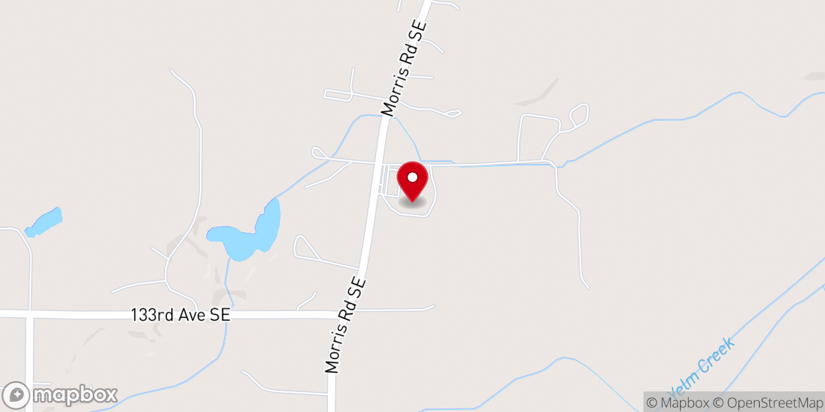 Map showing location of New Life Christian Center