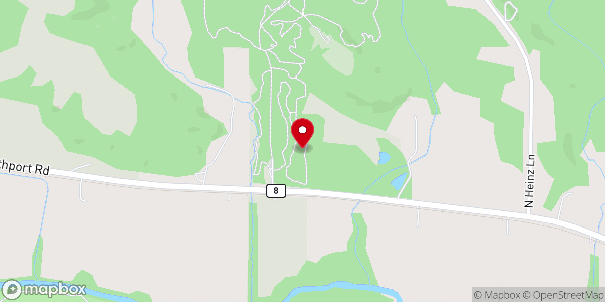 Map showing location of Journey of Faith Bible Church