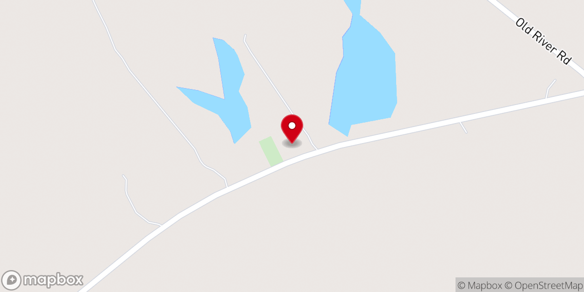 Map showing location of Miller Grove Church