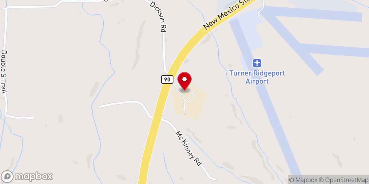 Map showing location of Calvary Christian Academy