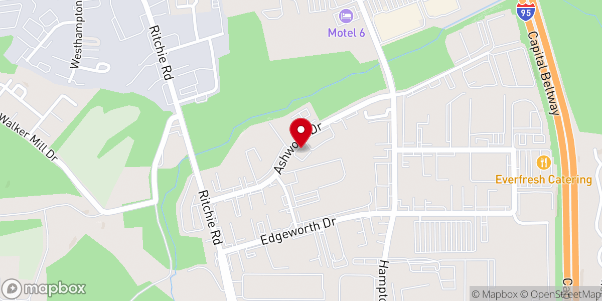 Map showing location of Celestial Church of Christ Washington Luli Parish