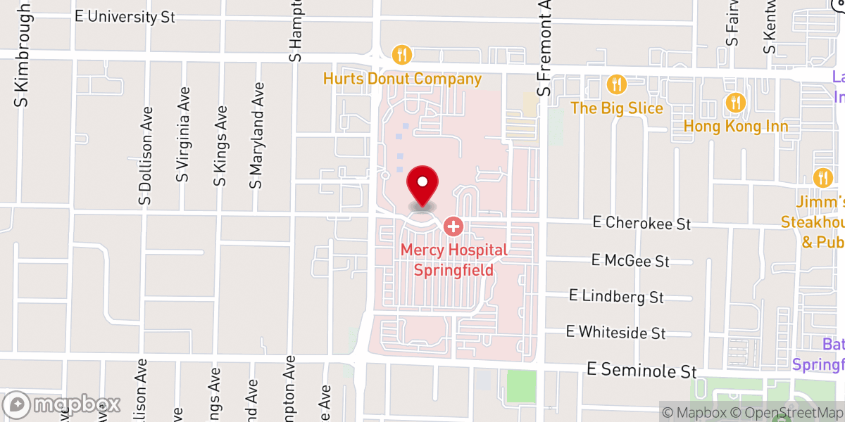 Map showing location of Show Me Mercy