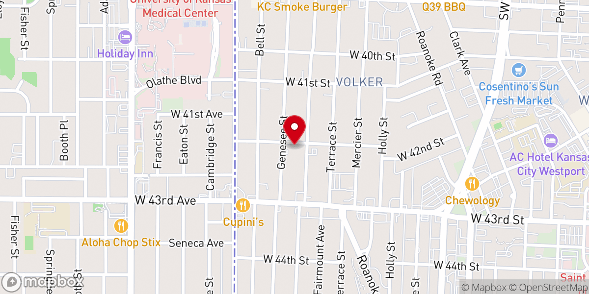Map showing location of Jacob's Well Church