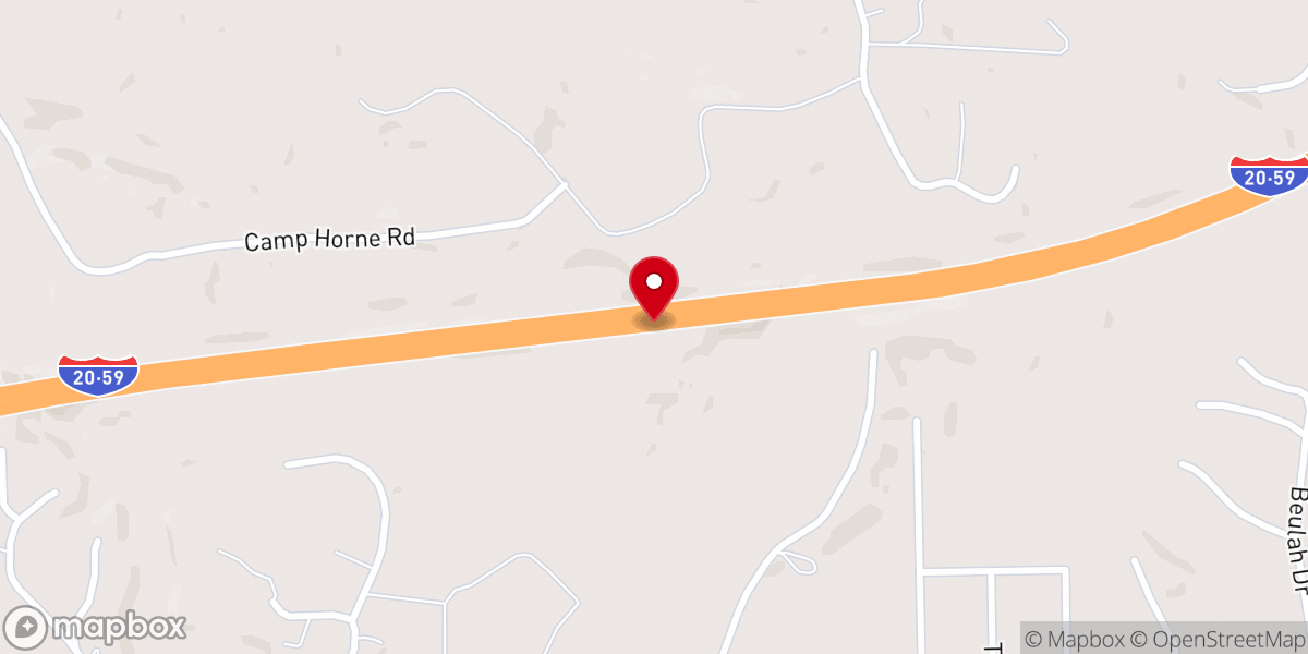 Map showing location of Church of Judah Worship Center Inc