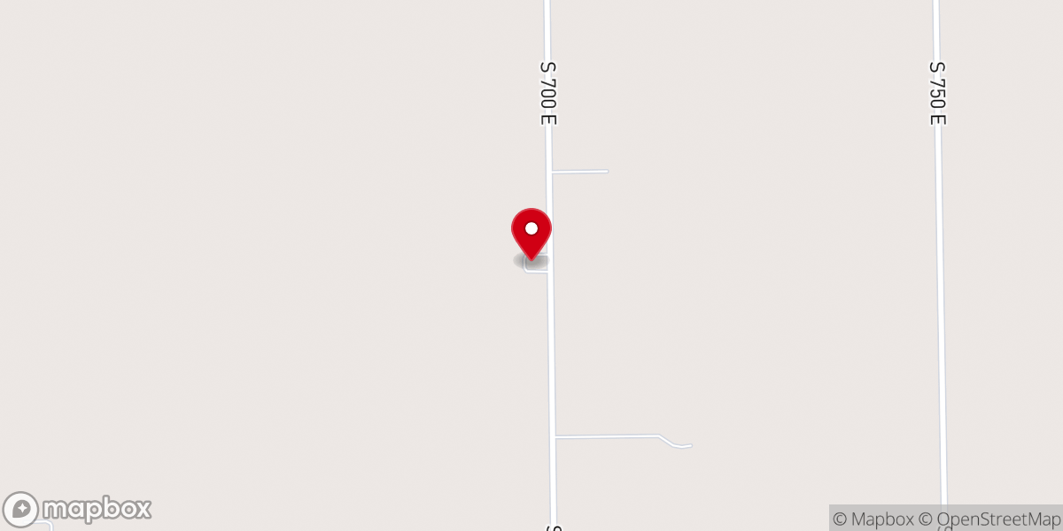 Map showing location of Living Water United Church