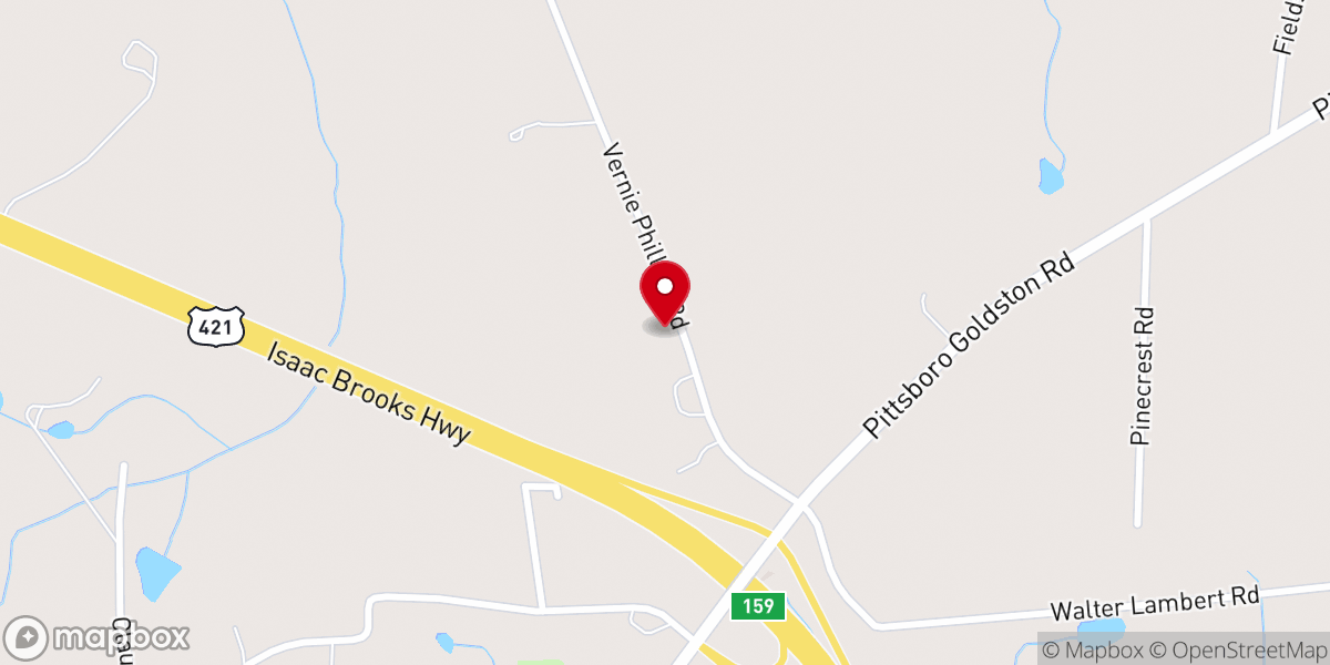 Map showing location of Gethsemane Holy Church