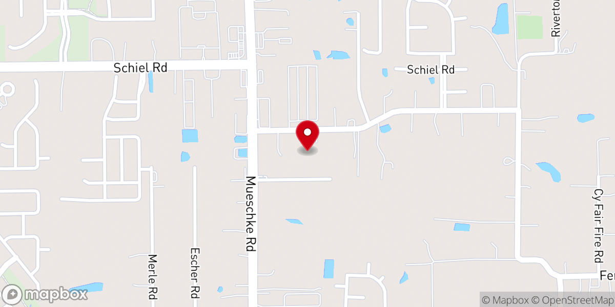 Map showing location of St. Peter's Anglican Church