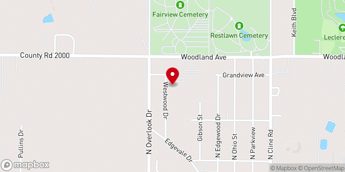 Map showing location of Grace Fellowship