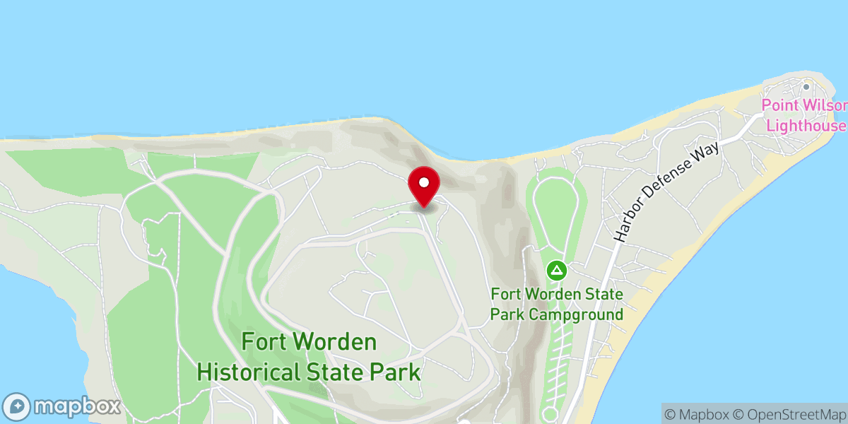Map showing location of Battery Ash