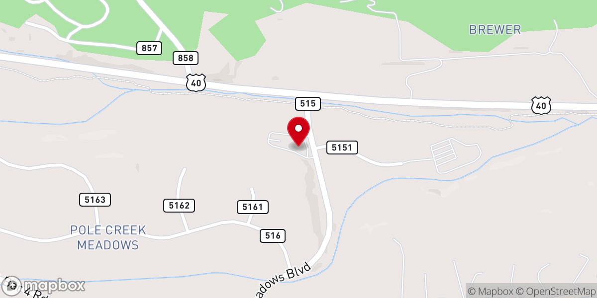 Map showing location of Eternal Hills Preschool