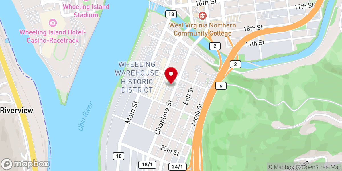 Map showing location of Saint John the Divine Greek Orthodox Church
