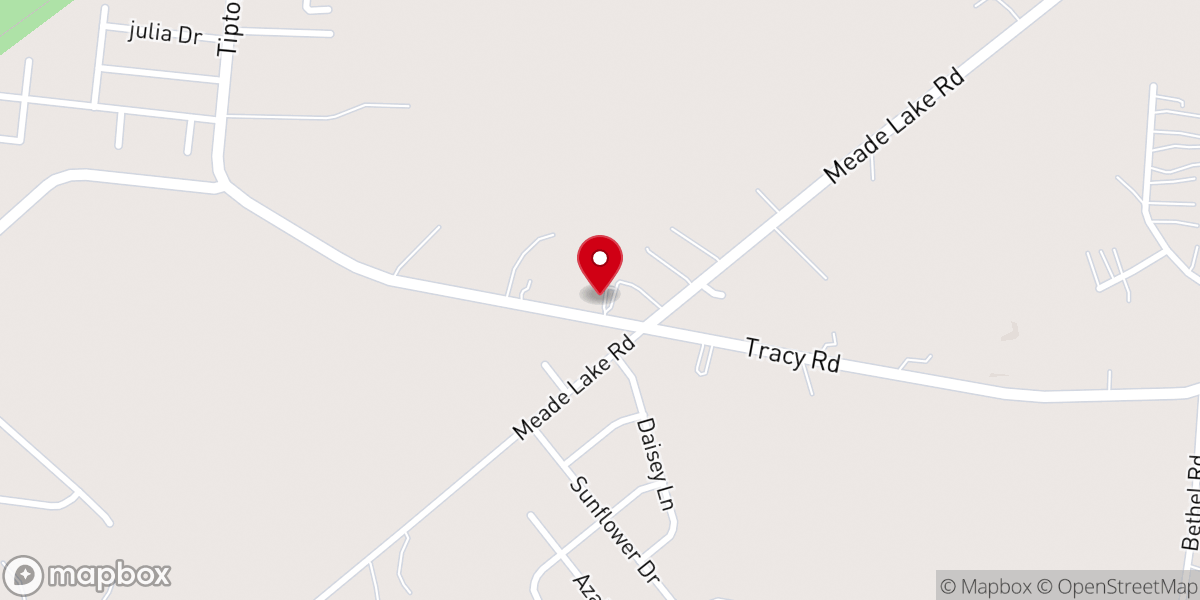 Map showing location of Lighthouse Apostolic United Pentecostal Church